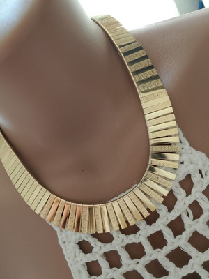 Vintage Cleopatra Style Necklace used