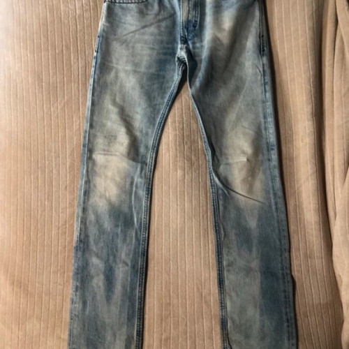 Diesel light blue skinny men's jeans size 28 used vintage