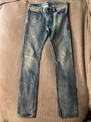 Diesel light blue skinny men's jeans size 28 used vintage