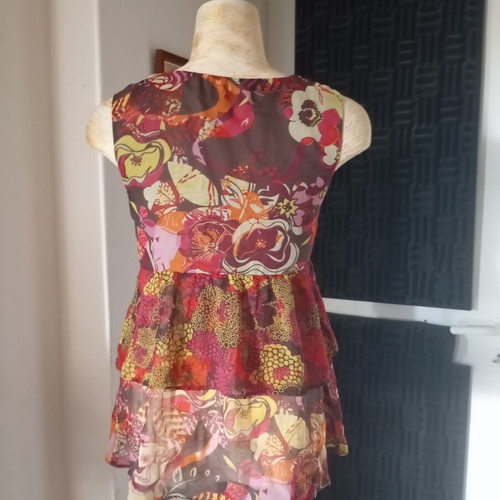Max & Co silk blouse women's size S like new