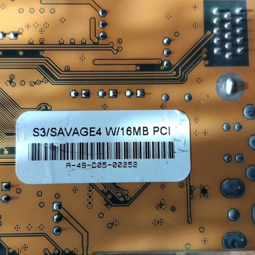 S3 Savage4 Inno3D/InnoVISION 16MB SDR 64bit PCI graphics card like new