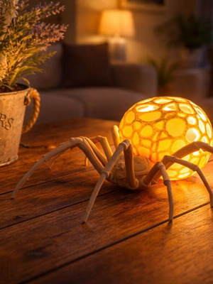 3D Spider Lamp Καινούργιο διακοσμητικό φωτιστικό LED αράχνη