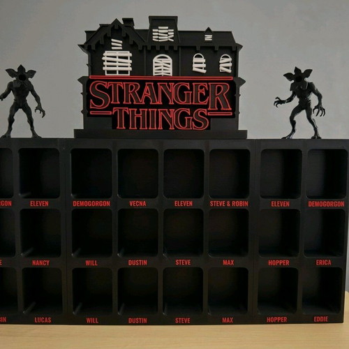 Stranger Things Deluxe display stand for Kinder Joy new