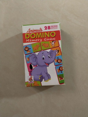 Επιτραπέζιο Domino μεταχειρισμένο, παιχνίδι μνήμης με ζώα