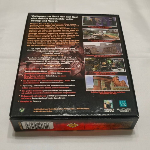 The Journeyman Project 2 Buried in Time PC game very good condition