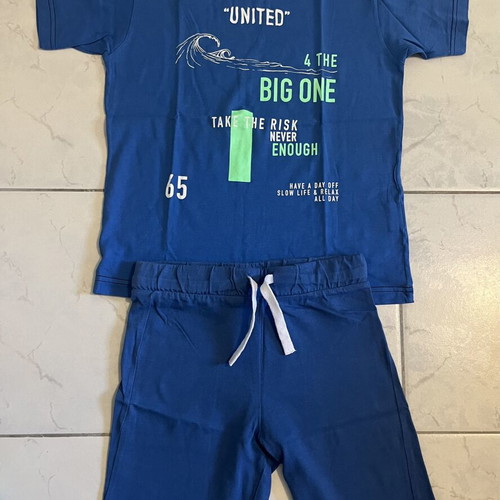 Benetton cotton set like new, size S (120 cm) for 6-7 years old