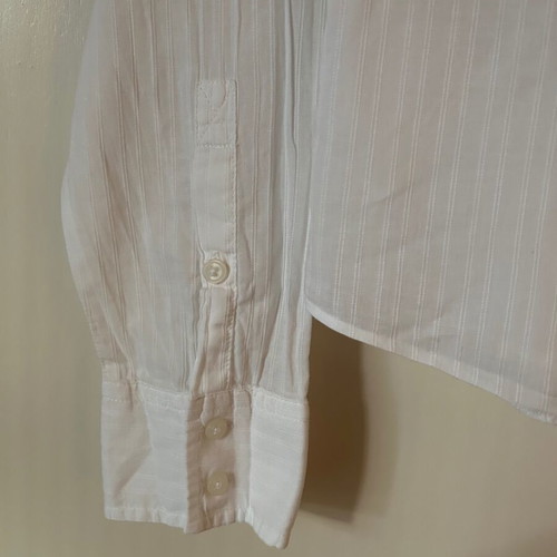 TOMMY HILFIGER, No M, white, long sleeve, used, women's.