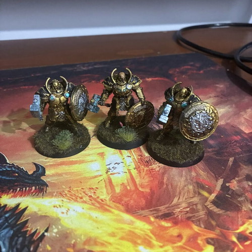 Stormcast Eternals Annihilators figures hand-painted used set