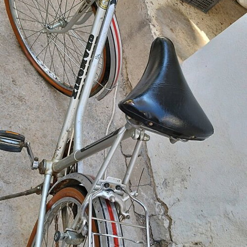 Vintage Chamonix bicycle used, silver