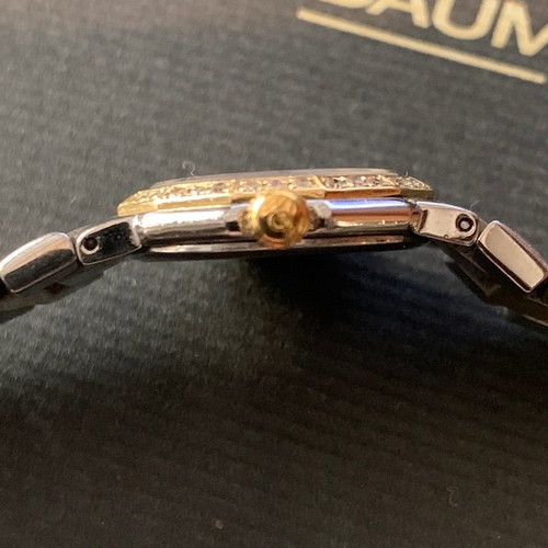 Baume & Mercier Riviera Mini ladies diamond watch used with box and papers
