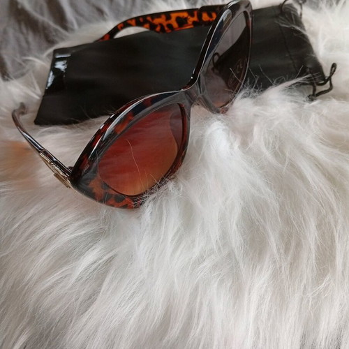Brown Leopard Sunglasses new