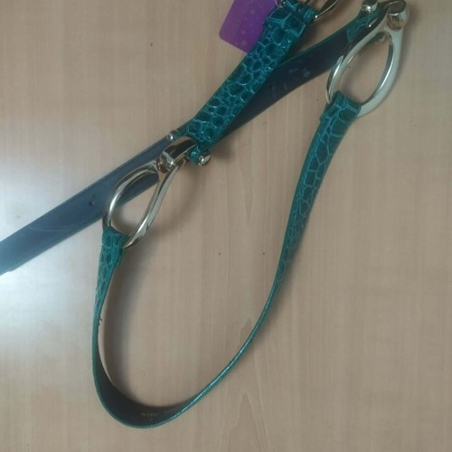 Women's green belt new, size 110