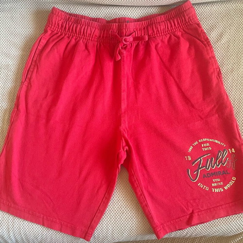 Admiral red shorts for boy 11-12 years used