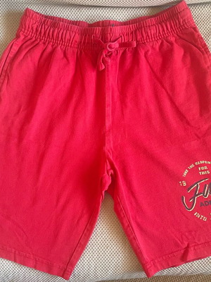 Admiral red shorts for boy 11-12 years used