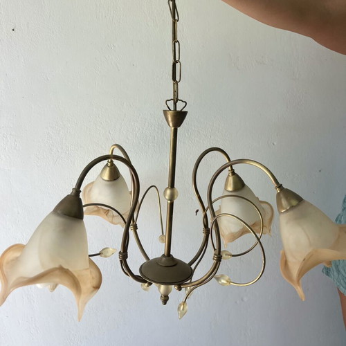 Vintage ceiling light fixture