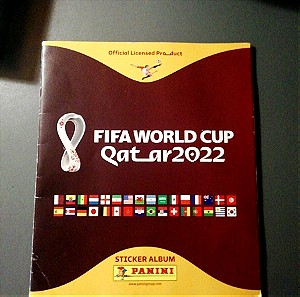 fifa world cup Qatar 2022 sticker album, 4€ δεν είναι completed όμως έχει κάποια αυτοκόλλητα!