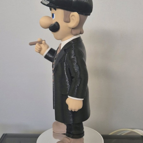 Luigi figure Peaky Blinders style like new