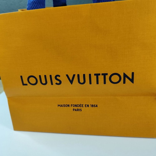Louis Vuitton gift box, paper bag and ribbon set used