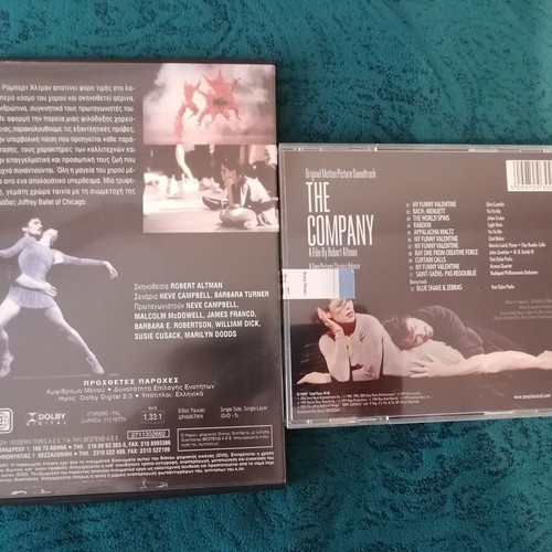The Company Original Motion Picture Soundtrack and DVD like new, classical