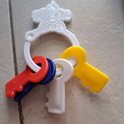 Set of teething rattles like new