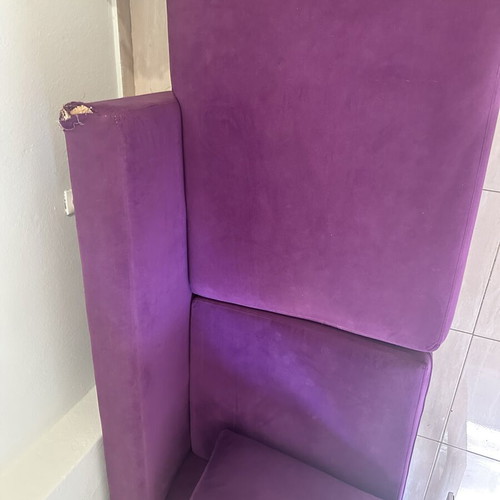 Corner sofa purple, 270x220 cm, Mexil