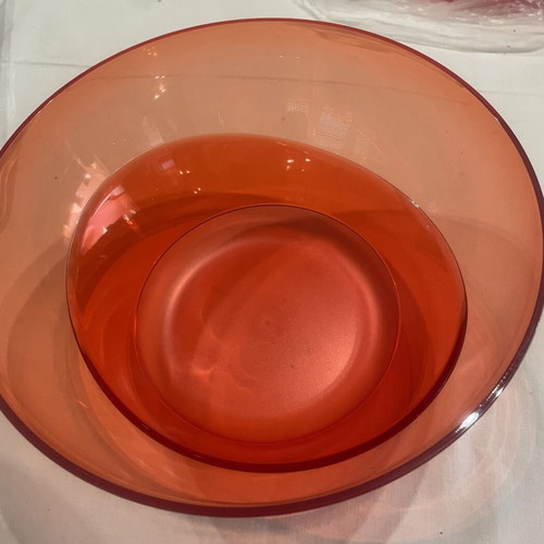 Tupperware Elegant Red Container 4.6 Liters