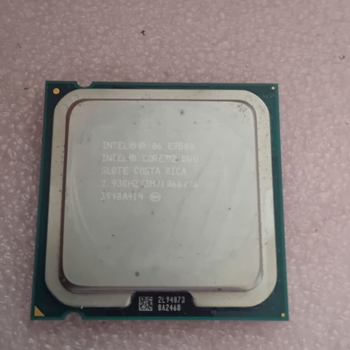 Intel Core2 Duo E7500 2.93 GHz Socket 775 CPU used