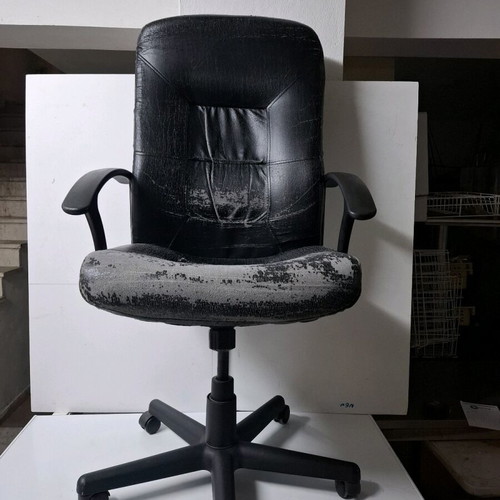 Office chair used with wear