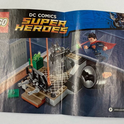 Lego 76054 Clash of the Heroes ONLY THE INSTRUCTION BOOK In good condition Price 2.50 Euros