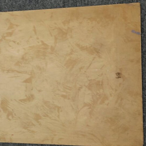 Signed painting used 40x64 mixed media on plywood
