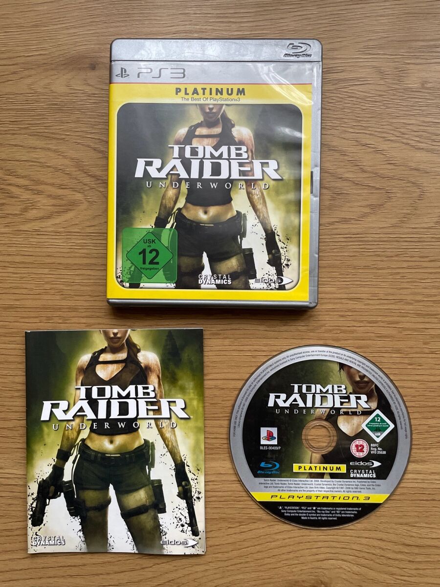 PS3 Tomb Raider Underworld used, set of 2… - € 9,99 - Vendora.cy