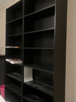 Βιβλιοθήκη σαν καινούργια, διαστάσεις 228x80x28 εκ