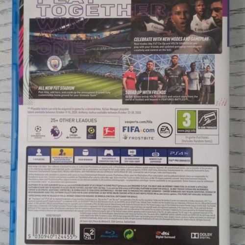 FIFA 21 PS4 game like new