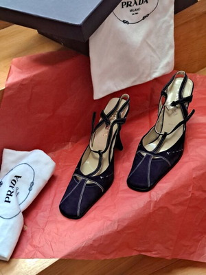 Prada purple pumps new size 38.5
