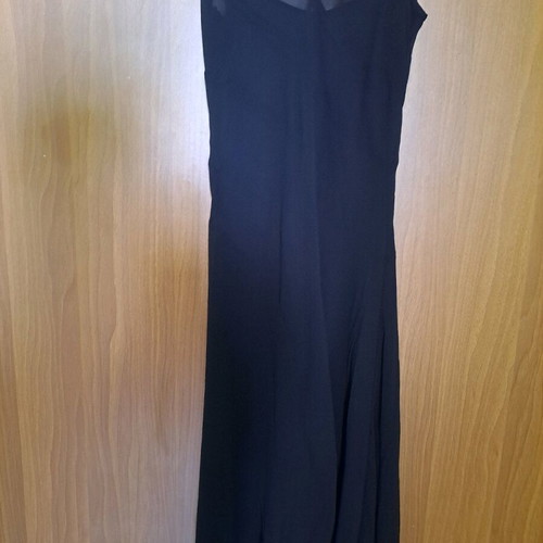 Veloudakis double dress used, black and gold, size XS