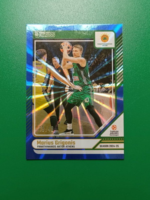 Marius Grigonis Panini Euroleague card like new