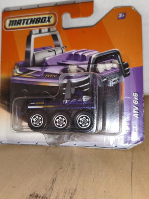 Matchbox Diecast ATV 6x6 1:64 Scale New