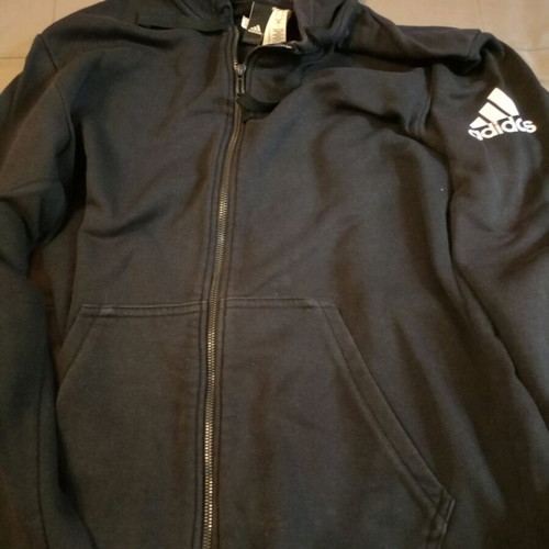Adidas jacket used, size L, black
