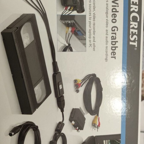 USB Video Grabber SilverCrest σαν καινούργιο για μετατροπή VHS σε ψηφιακό