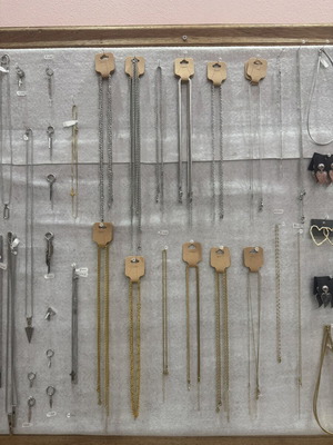 Jewelry stock new from hypoallergenic materials