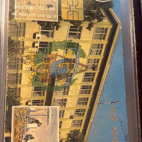 Phone card 1999 used, 100 units, OTE