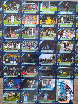 Topps UEFA Champions League 2022/23 Live Sticker Update Σετ 1-5 καινούργια