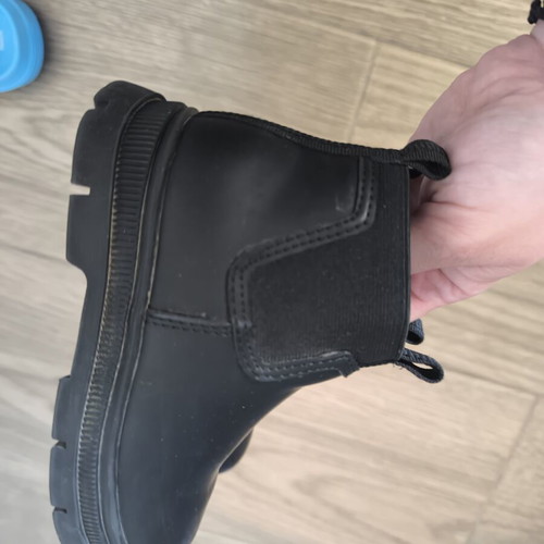 Zara black boots size 24