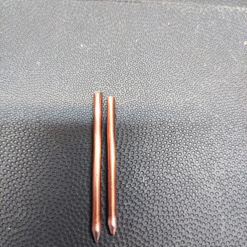 Spot welder copper tips new for electroplating