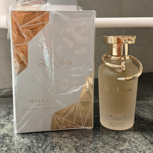 Maison Asrar Gold Noir Eau de Parfum 110ml like new