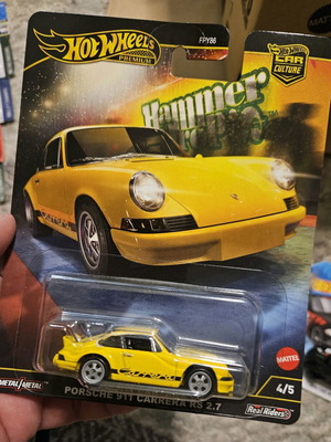 Hot Wheels Premium Hammer Porsche 911 Carrera RS 2.7 new sealed