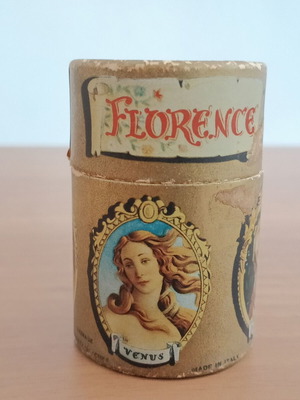Florence vintage σπιρτόκουτο με εικονογράφηση της Αφροδίτης