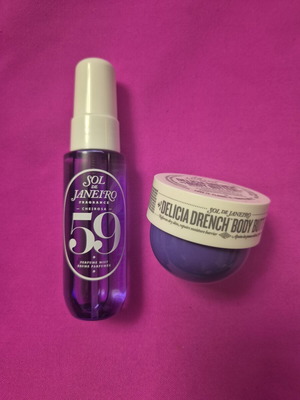 Sol de Janeiro 59 Set Mist 30ml and Body Cream new