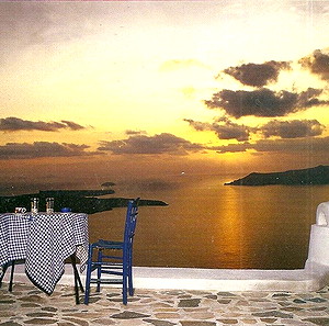 Vasilis Valis,Ελλάδα Κυκλάδες Κάρτα παλαιά Vintage 1990 14.5 X 10.0 cm Καρτ Ποστάλ