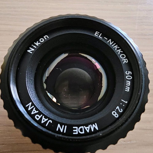Nikon lens for enlarger printer like new, darkroom